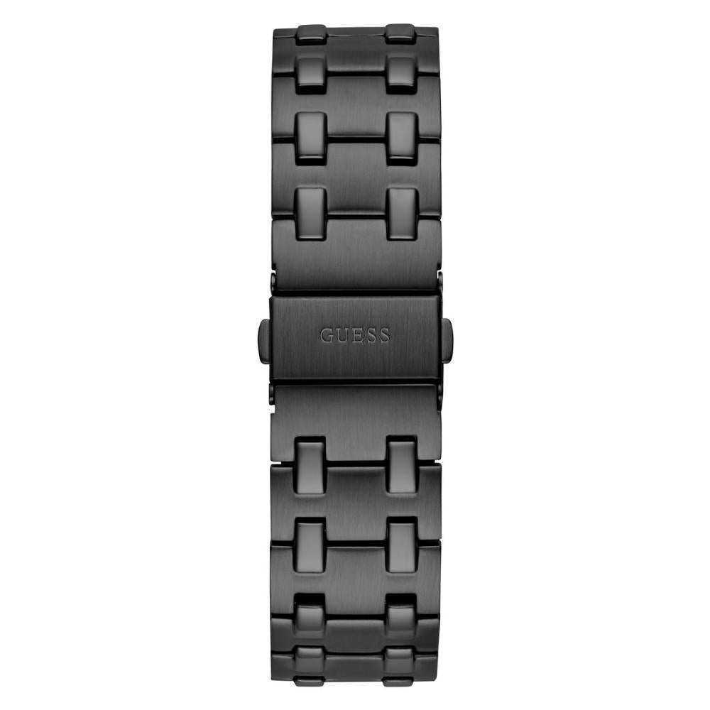 Guess GW0575G3 Quartz Analog Black Dial Men’s Watch with Black Stainless Steel Strap