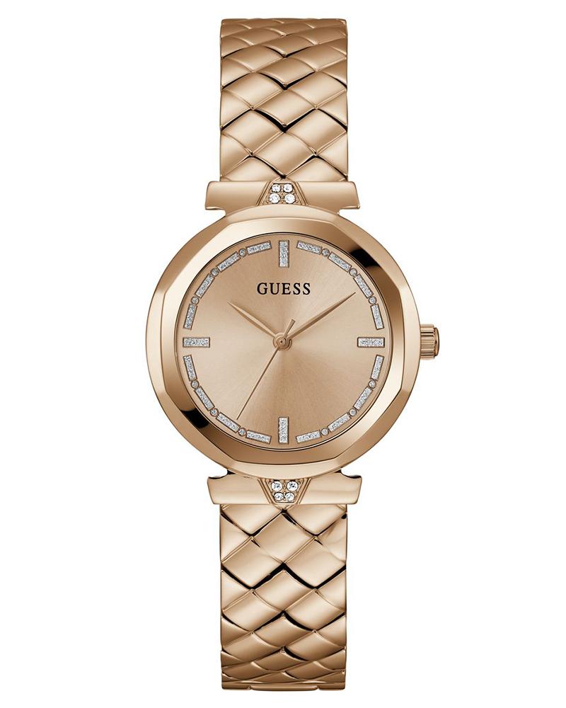 Guess GW0613L3 Quartz Analog Rose Gold Women’s Watch with Stainless Steel Strap