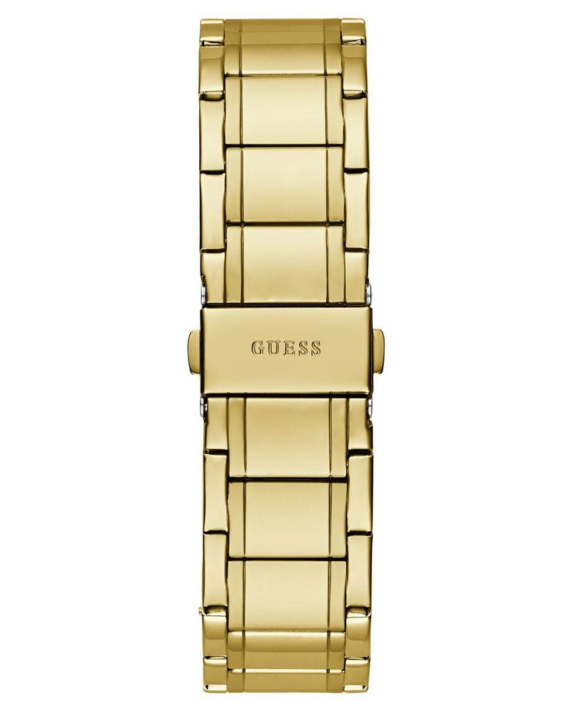 Guess GW0626G2 Quartz Analog Green Dial Men’s Watch with Gold-Tone Stainless Steel Strap