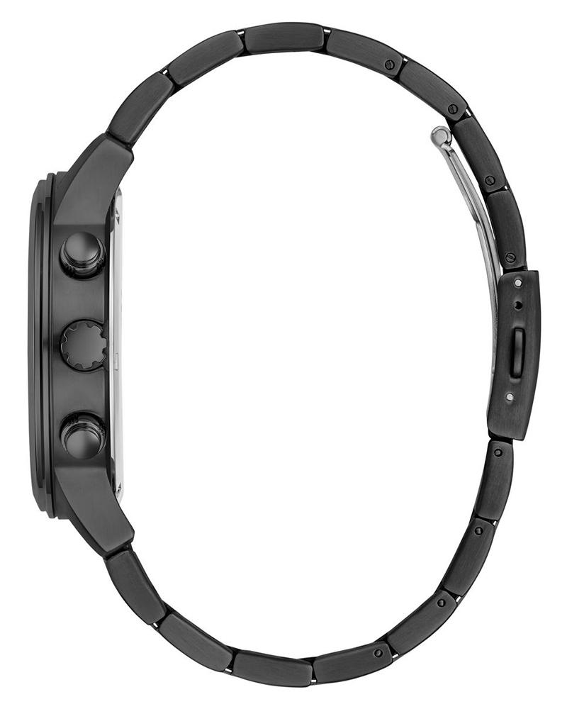 Guess GW0627G3 Quartz Analog Black Dial Men’s Watch with Black Stainless Steel Strap