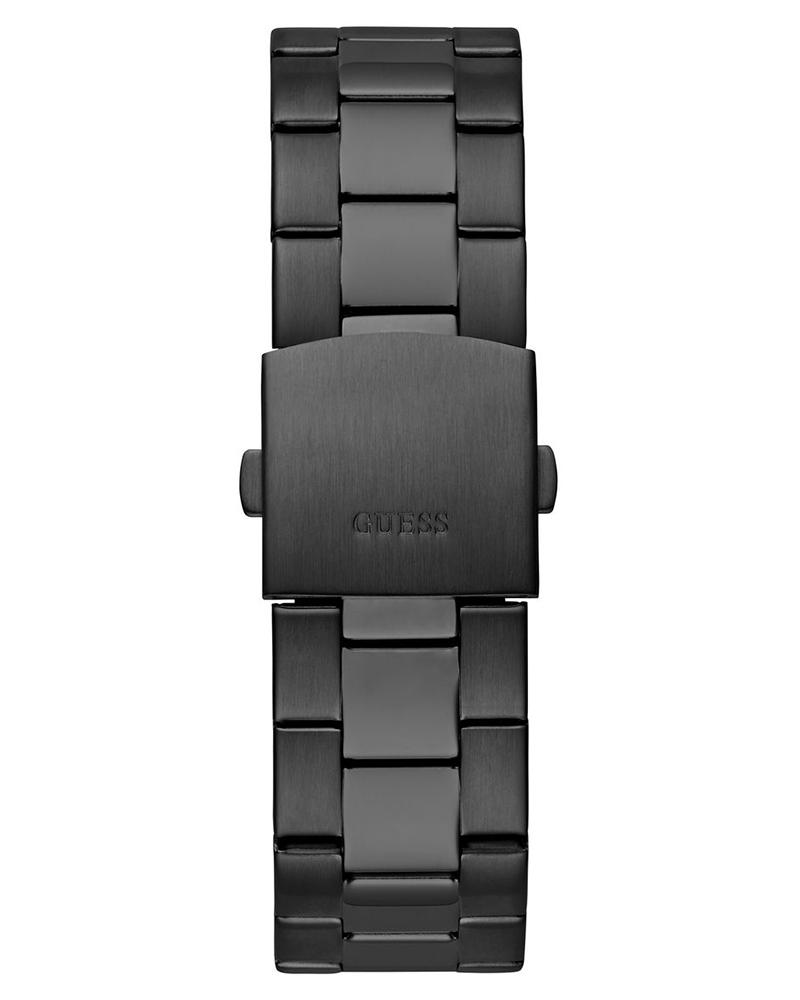 Guess GW0627G3 Quartz Analog Black Dial Men’s Watch with Black Stainless Steel Strap