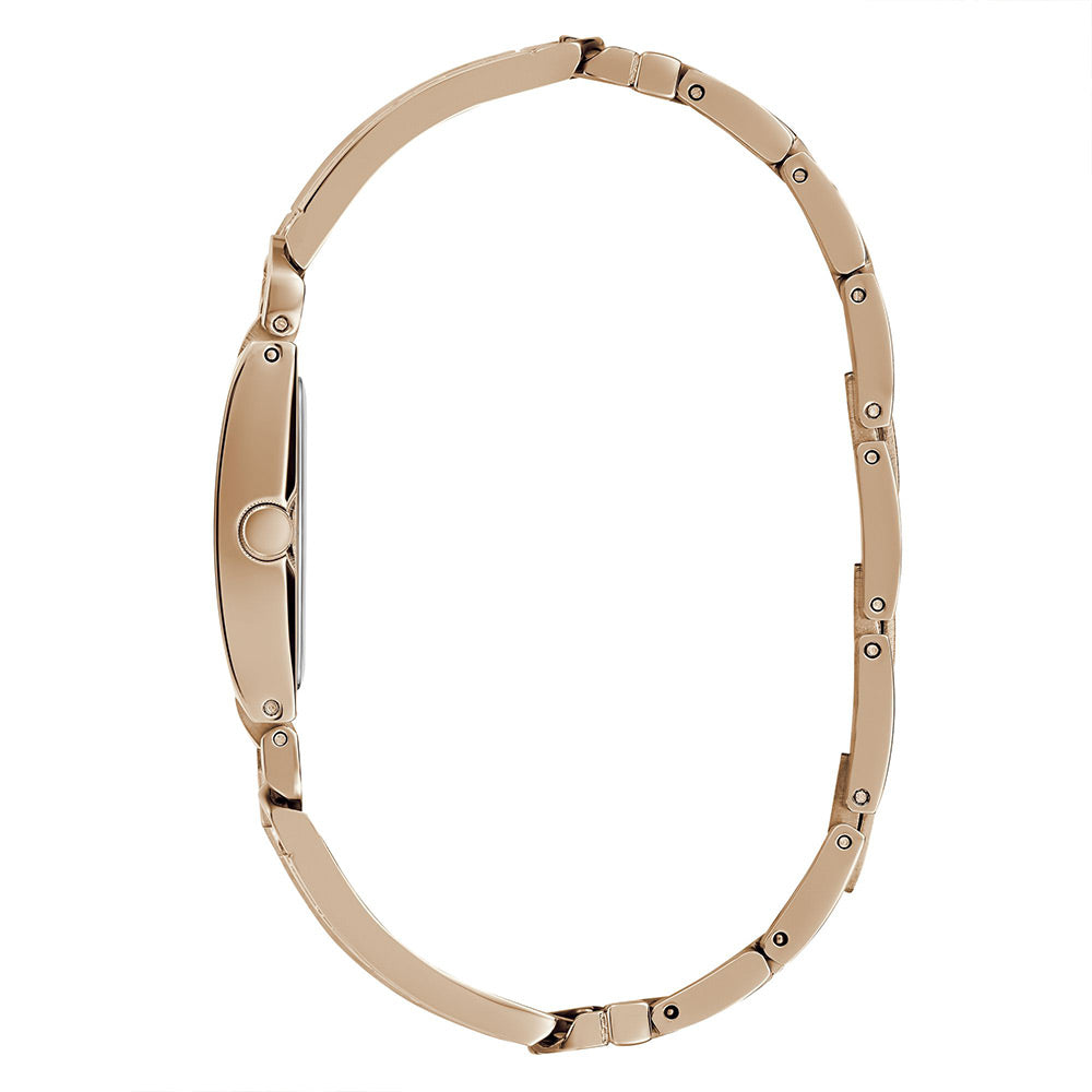 Guess GW0668L3 Quartz Analog Rose-Gold Rectangle Women’s Watch with Stainless Steel Bracelet