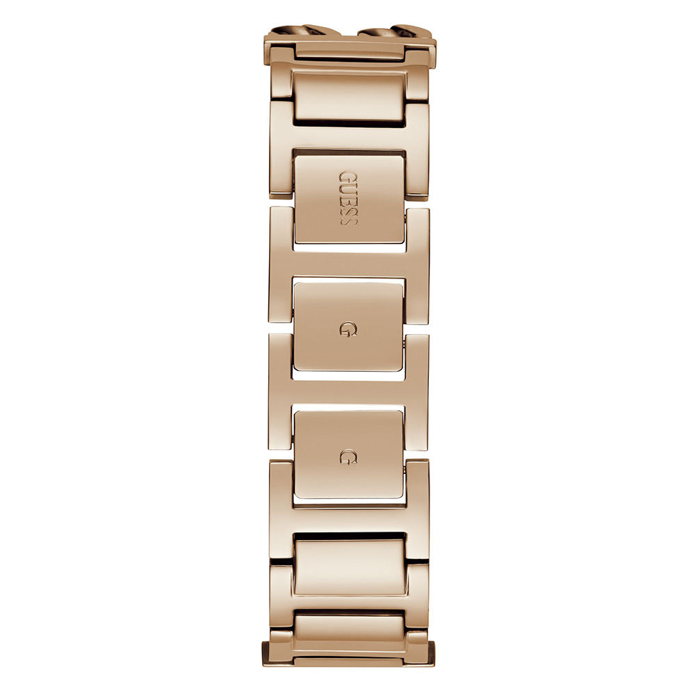 Guess GW0668L3 Quartz Analog Rose-Gold Rectangle Women’s Watch with Stainless Steel Bracelet