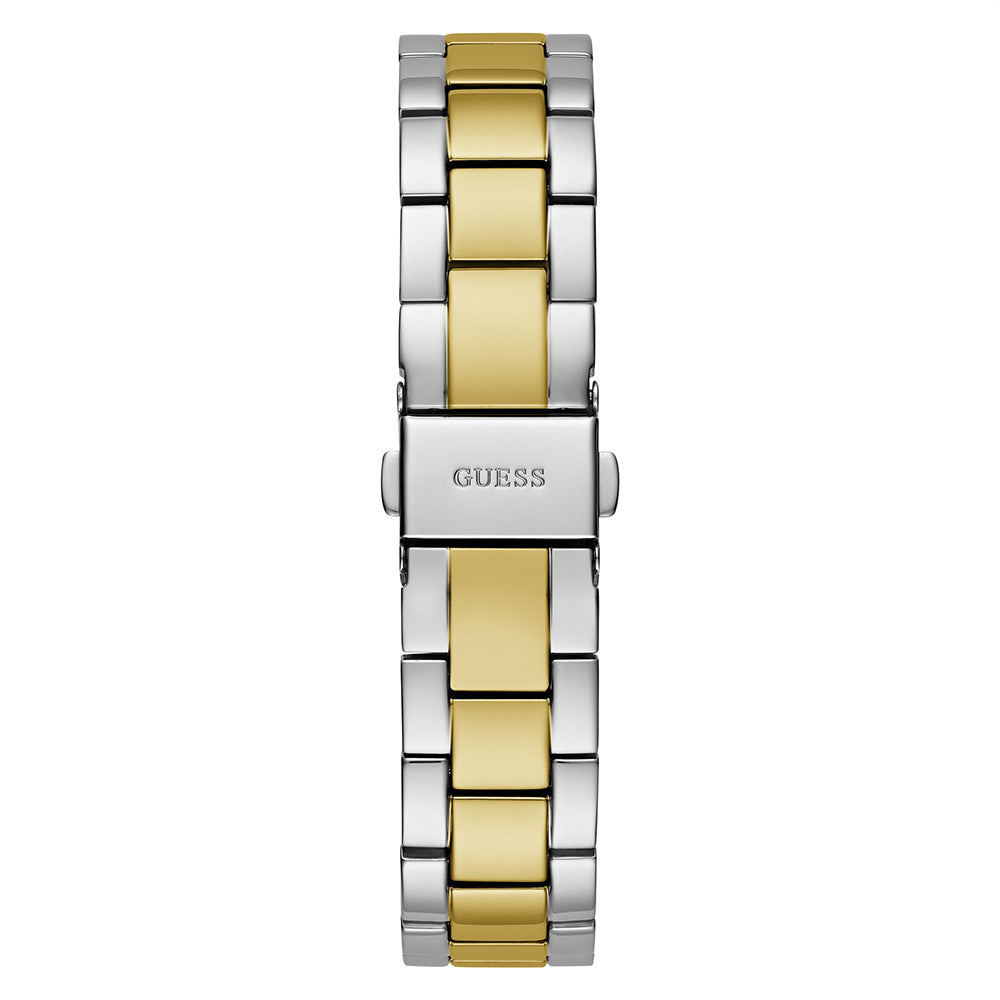 GUESS GW0723L1 Quartz Women’s Mist 2-Tone Analog Watch with Green Dial & Stainless Steel Strap