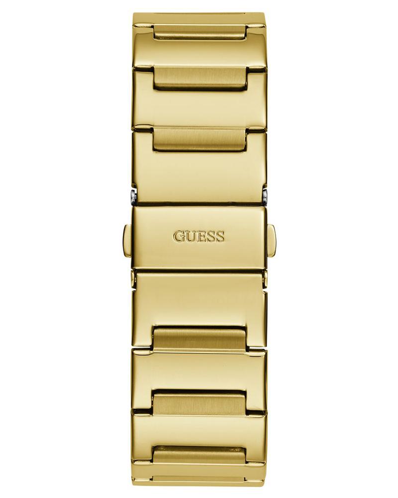 Guess GW0727G1 Men’s Arc Round Dial Quartz Analog Watch Analog Quartz Men Gold Tone Dial Gold Stainless Steel Strap Watch