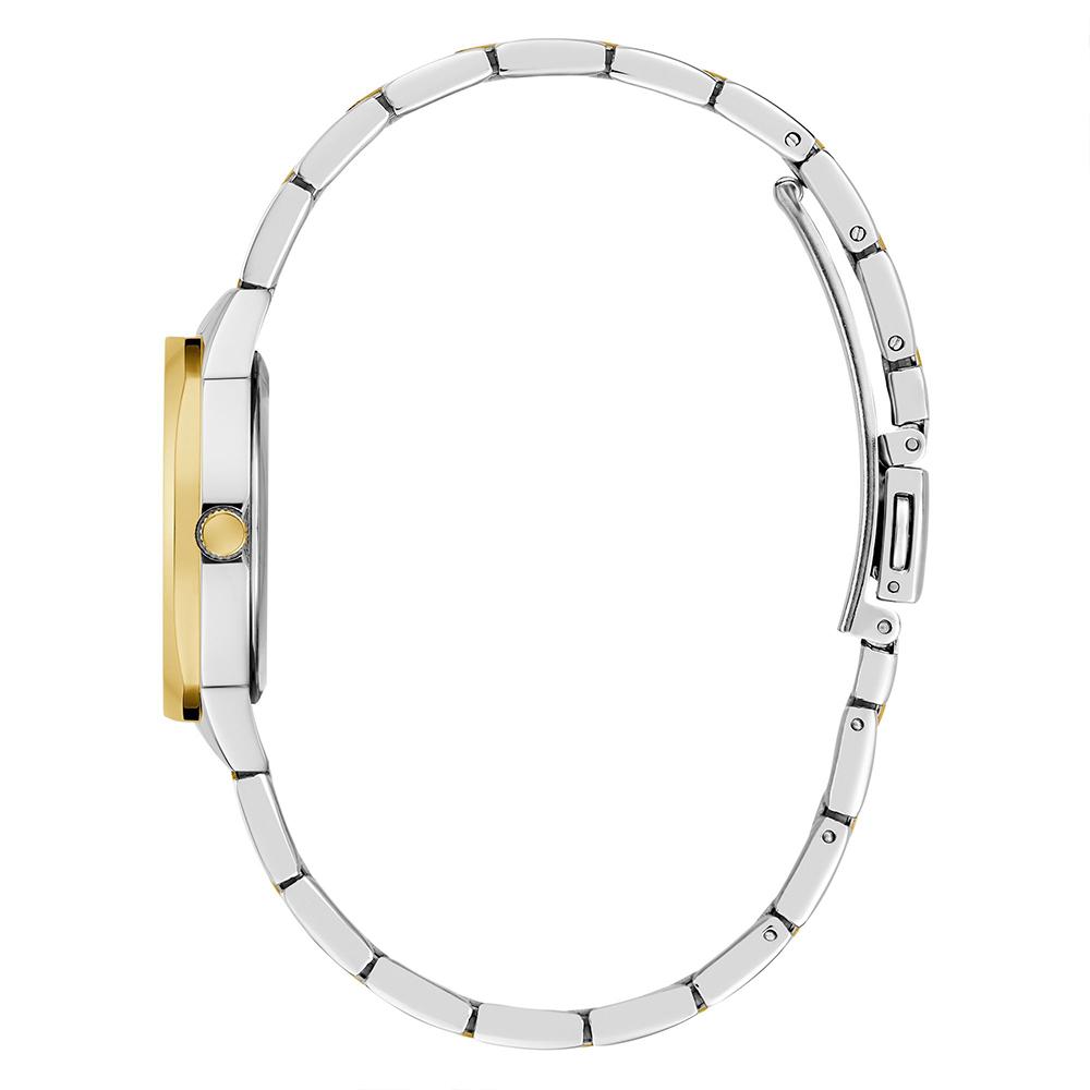GUESS GW0767L4 Quartz Women’s Charlotte Two-Tone Analog Watch with Green Dial & Stainless Steel Strap