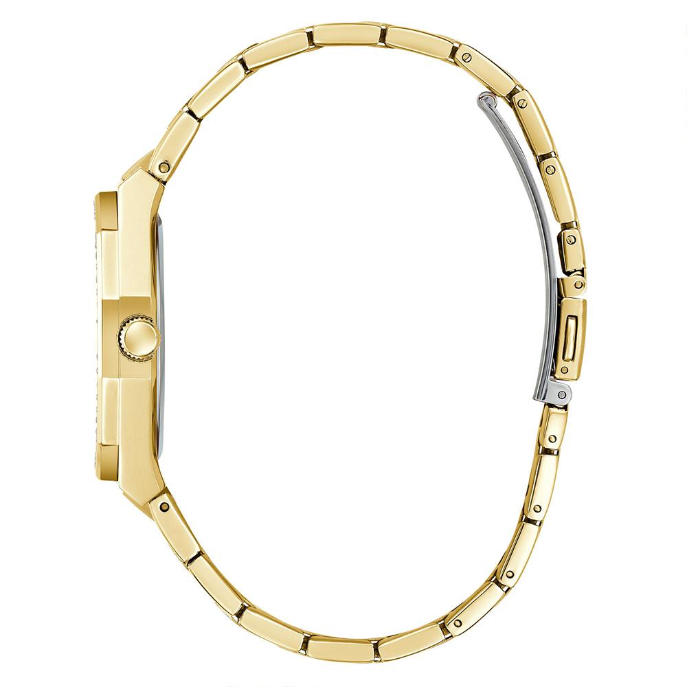 GUESS GW0770L2 Quartz Women’s Desire Gold-Tone Analog Watch with Green Dial