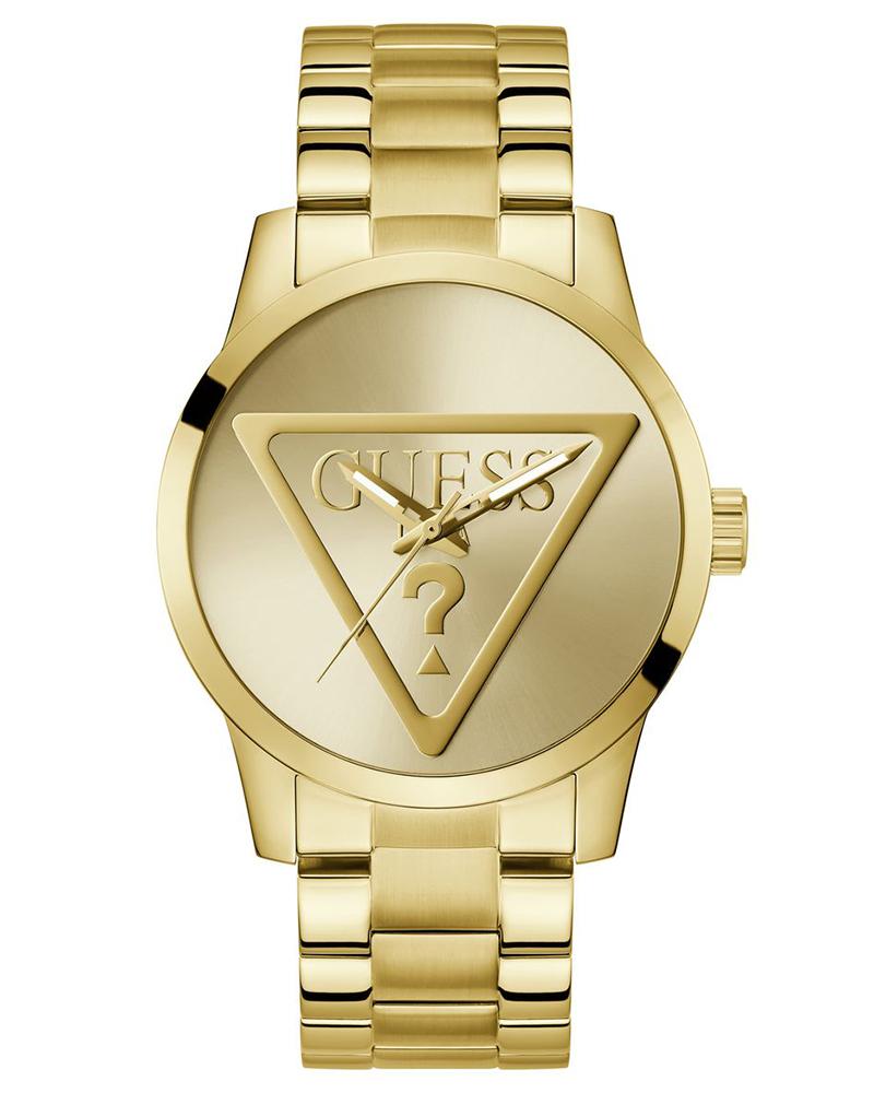 GUESS GW0782G1 Quartz Men’s Gold-Tone Analog Watch with Champagne Dial