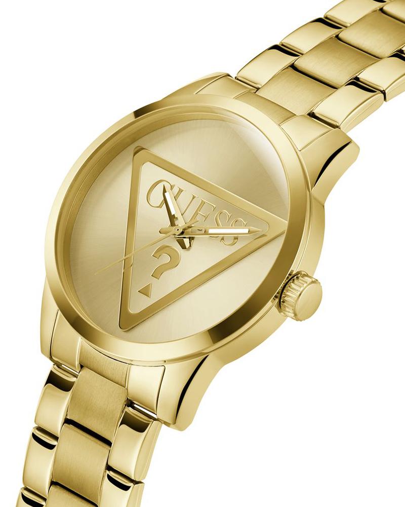 GUESS GW0782G1 Quartz Men’s Gold-Tone Analog Watch with Champagne Dial