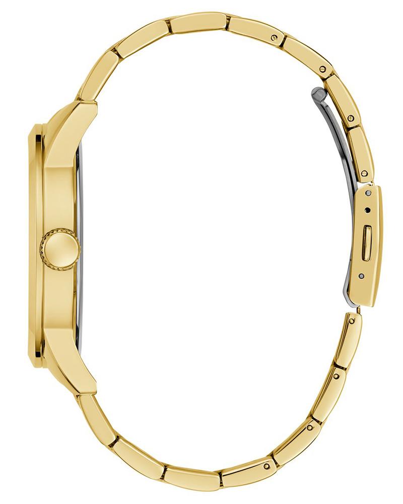 GUESS GW0782G1 Quartz Men’s Gold-Tone Analog Watch with Champagne Dial