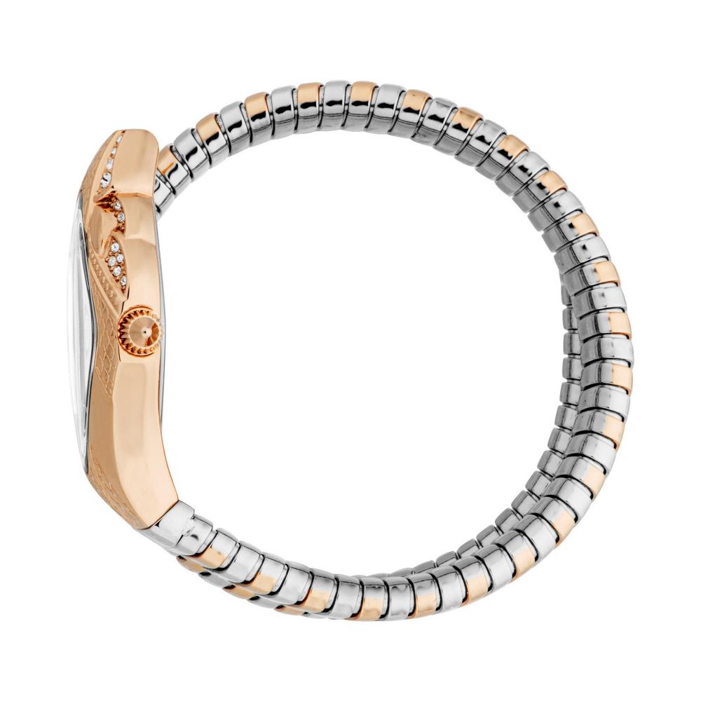Just Cavalli JC1L306M0075 Women Quartz Silver-Grey Dial Rose-Gold Stainless Steel Ferocious Watch