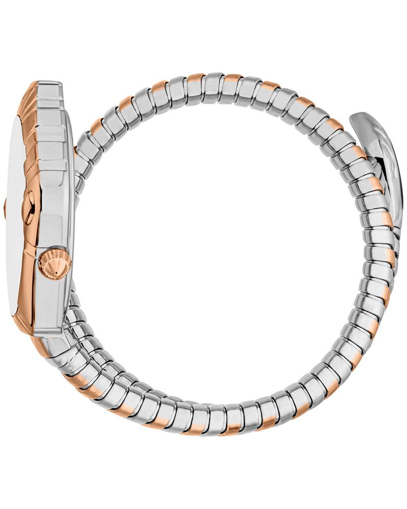 Just Cavalli JC1L357M0065 Lirica Women’s Elegant Oval White Mother-of-Pearl Watch