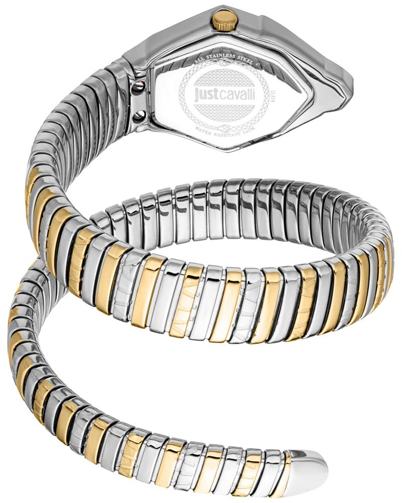 Just Cavalli JC1L358M0075 Gemma Women’s Dark Green Dial Two-Tone Stainless Steel Watch