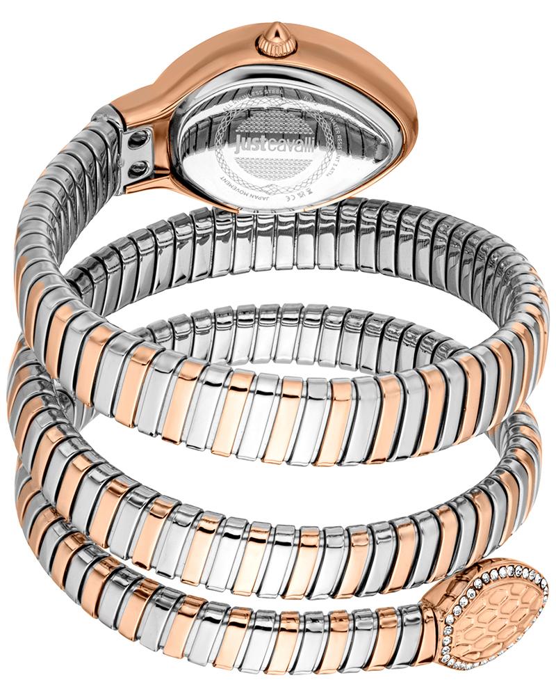 Just Cavalli JC1L372M0065 Carezza Women’s Elegant Rose-Gold Stainless Steel Watch