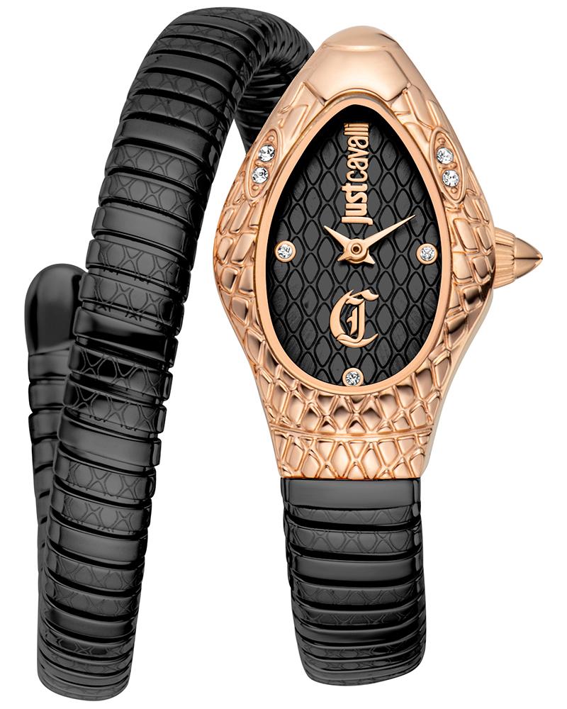 Just Cavalli JC1L373M1075 Vetra Women’s Black Dial Stainless Steel Fashion Watch