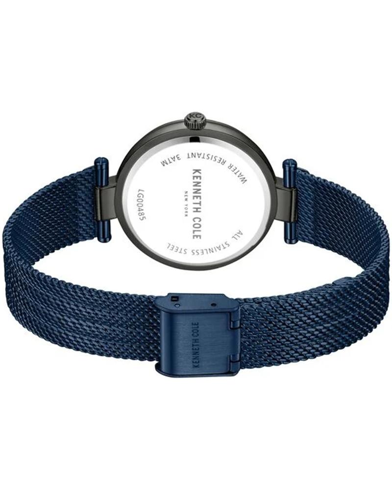 Kenneth Cole KCWLG0048504LD Quartz Women’s Blue-Dial Stainless Steel Analog Watch