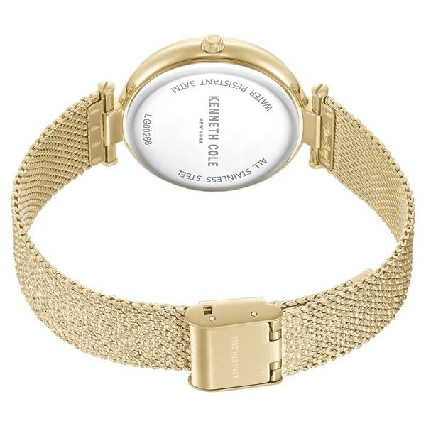 Kenneth Cole NTKCWLG0026801LD Quartz Women’s Rose-Gold Analog Watch with Stainless Steel Strap