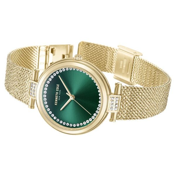 Kenneth Cole NTKCWLG0026801LD Quartz Women’s Rose-Gold Analog Watch with Stainless Steel Strap