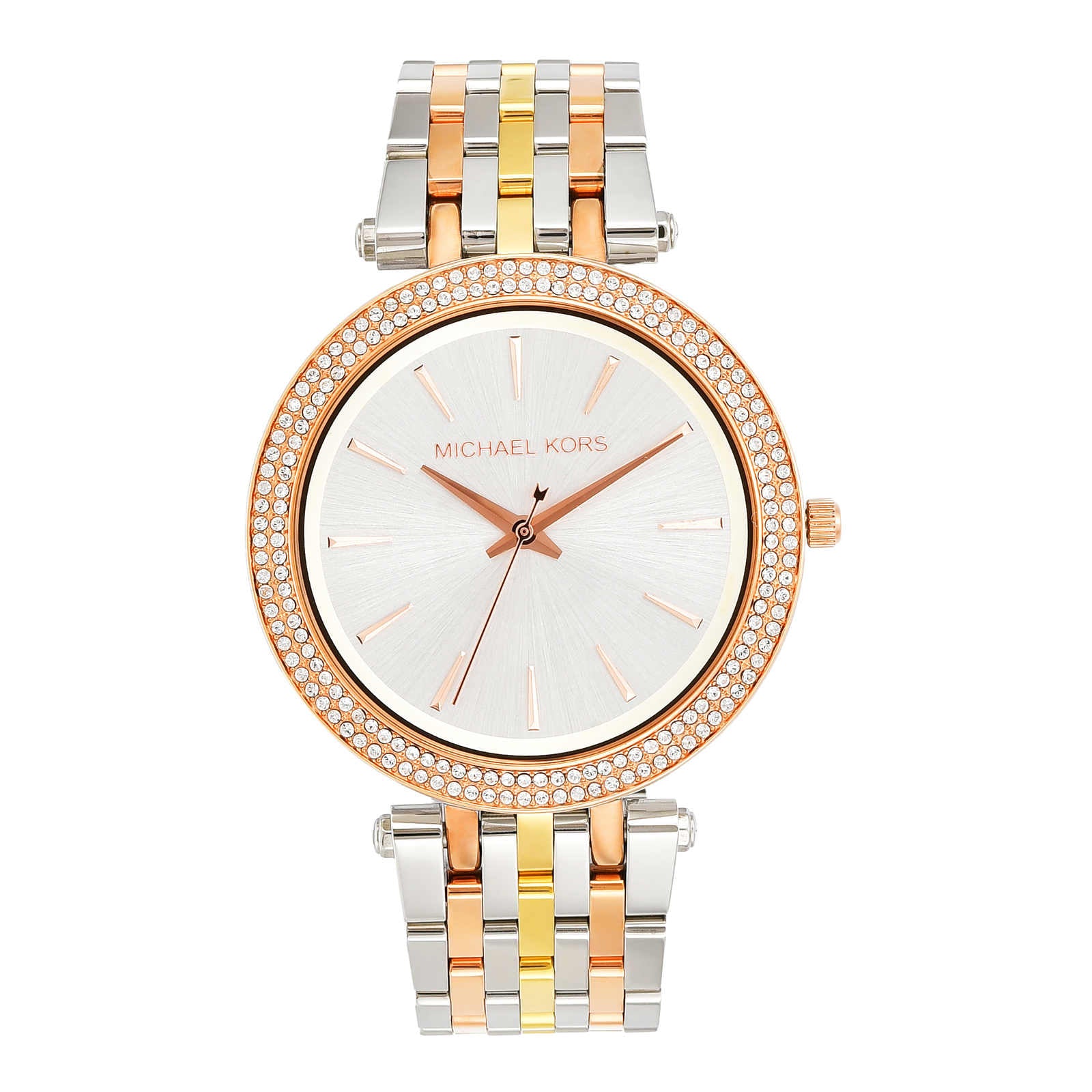 Michael Kors MK3203I Women Quartz Silver Dial Two-Tone Stainless Steel Darci Watch