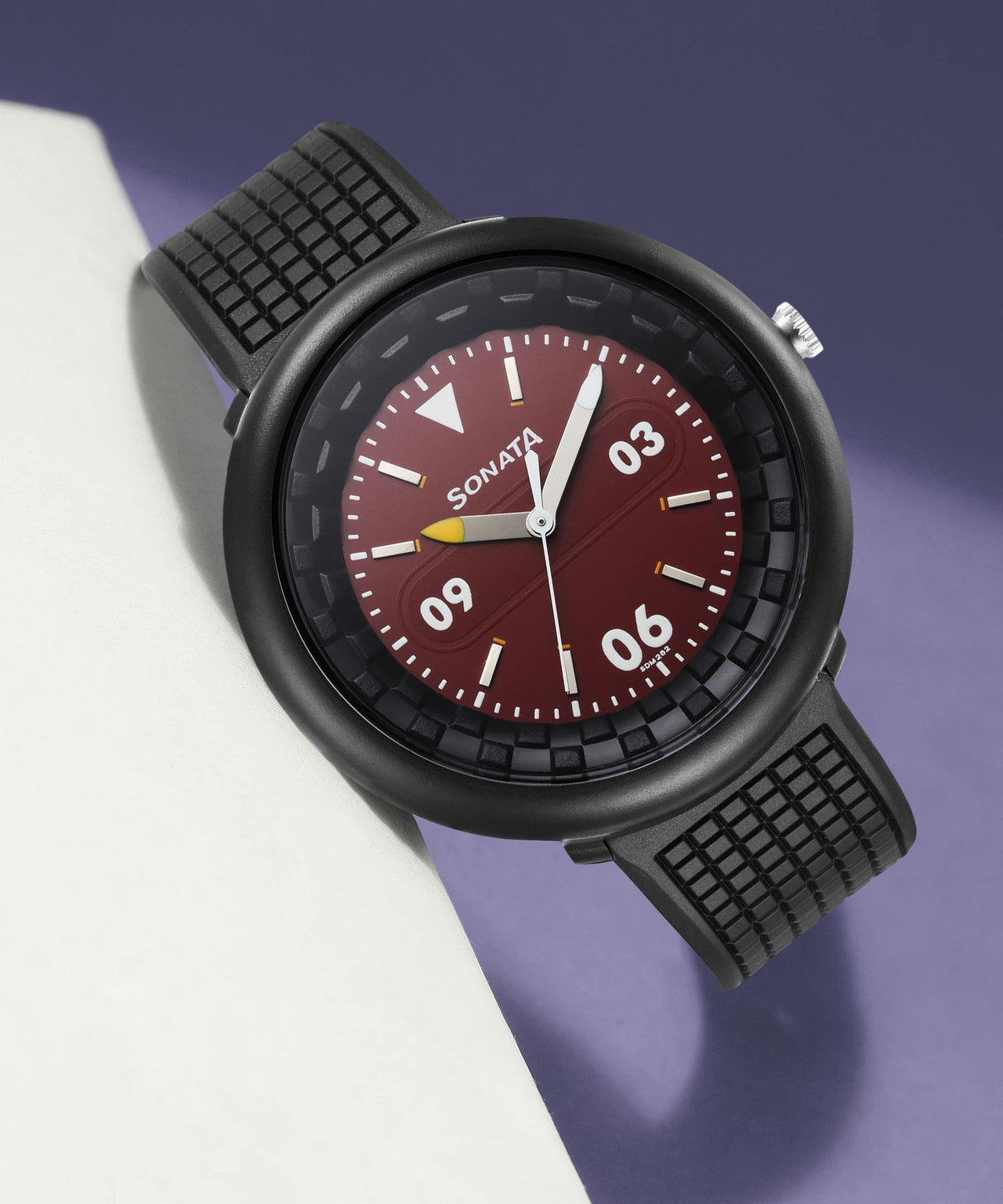Sonata 77121PP06W F1 Plastics Analog Men’s Watch