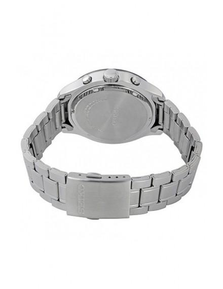 Seiko SKS603P1 Men Quartz Blue Dial Stainless Steel Chronograph Watch