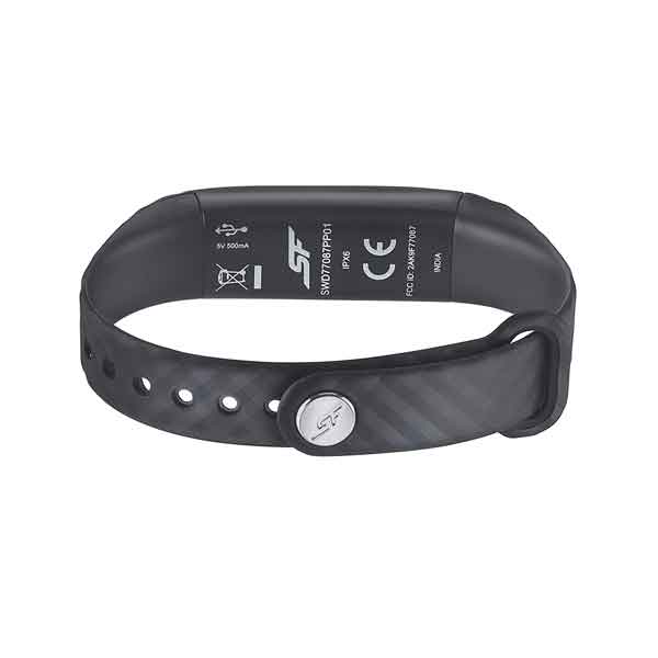 Sonata SF Rush 77087PP01 Unisex Digital Fitness Band / Smart-Band