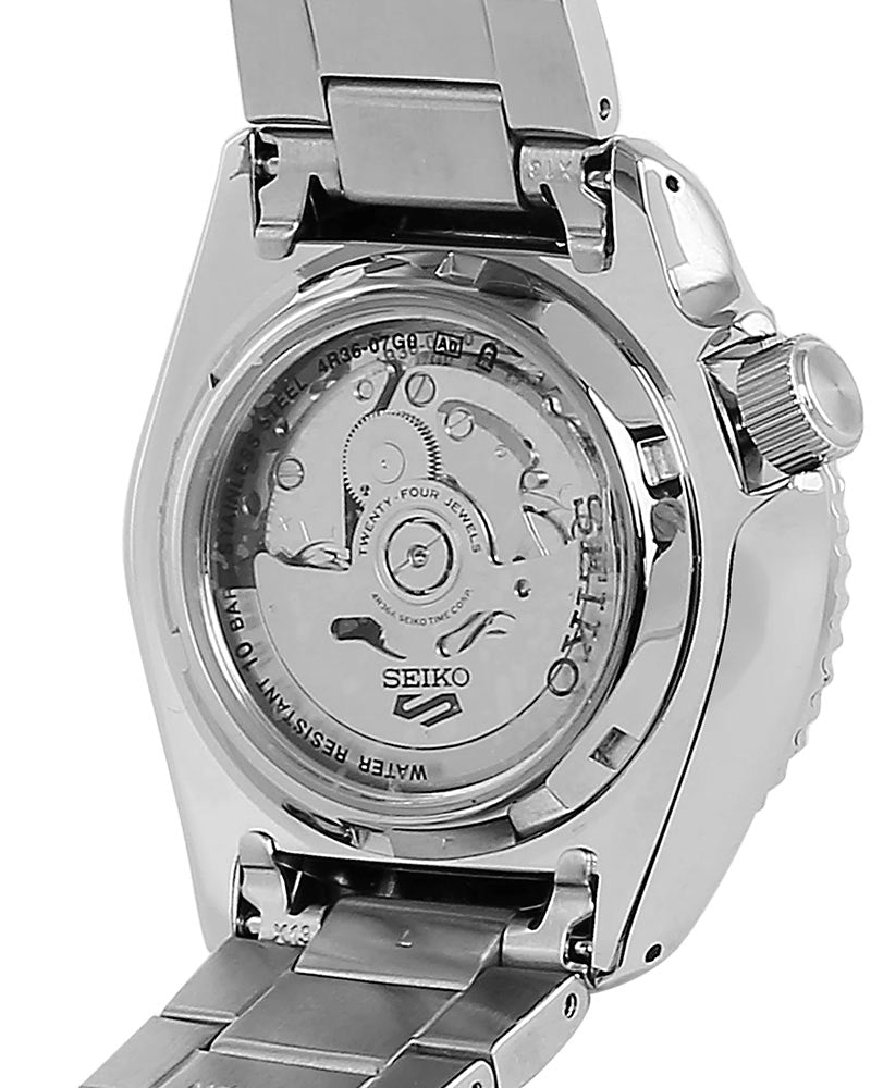Seiko SRPD63K1 5 Sports Automatic Green Dial Stainless Steel Men's Watch