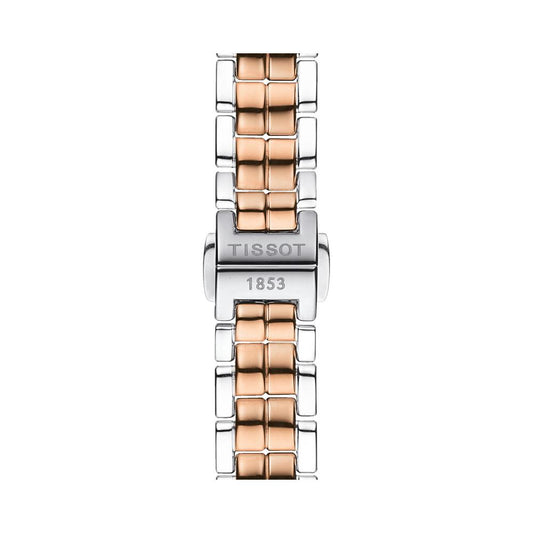 Tissot T0942102211100 White Mother-of-Pearl Dial 30 mm Women’s Swiss Quartz Watch – Two-Tone Stainless Steel Bracelet