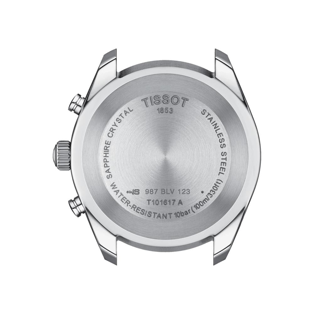 Tissot T1016171104100 Blue Dial Men’s Swiss Quartz PR 100 Sport Gent Chrono Watch – Stainless Steel Case & Bracelet, Sapphire Crystal