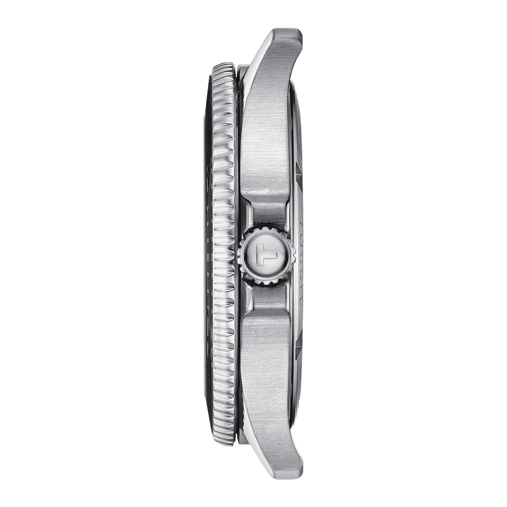 Tissot T1204101105100 Seastar 1000 Men’s Quartz Analog Black Dial Watch