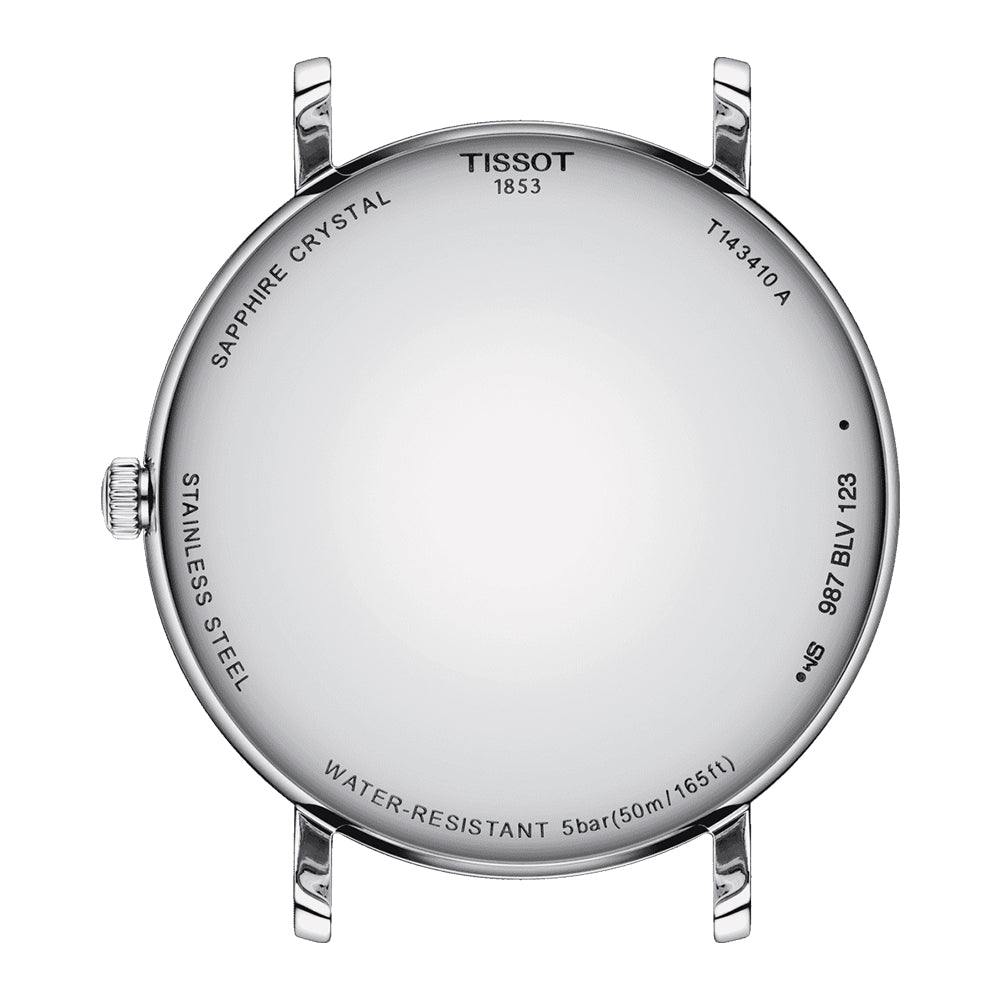 Tissot T1434101101101 Everytime Unisex Analog Quartz Silver Dial Watch