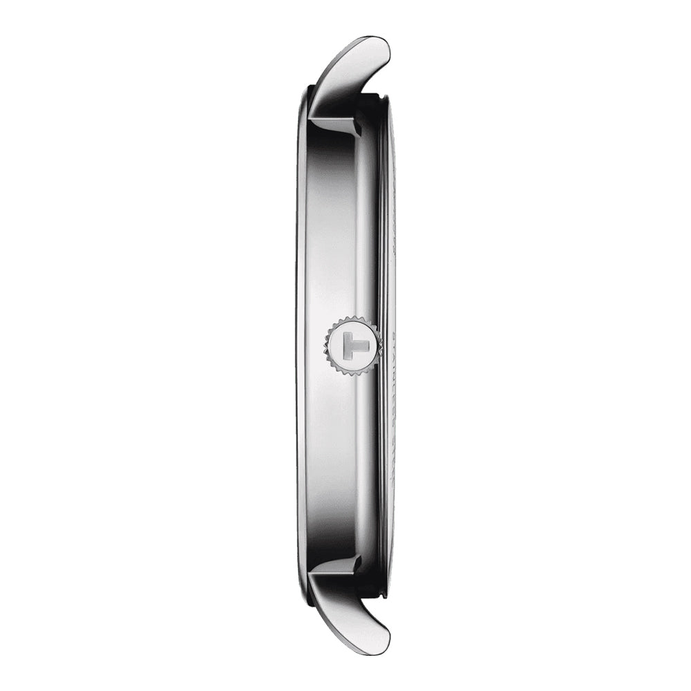 Tissot T1434101101101 Everytime Unisex Analog Quartz Silver Dial Watch