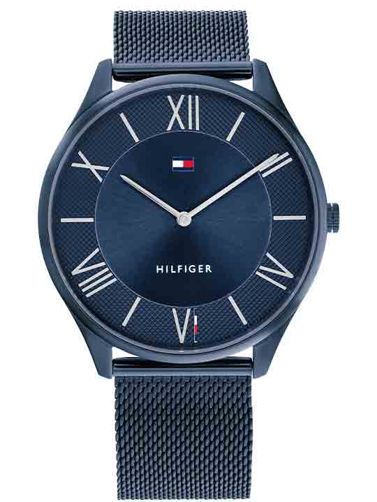 Tommy Hilfiger TH1710514 Men Blue Dial Blue Stainless Steel Strap Quartz Watch