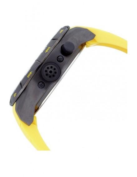 Timex T49796 Expedition Altimeter Quartz Analog Black Dial Yellow Strap Watch (Unisex)