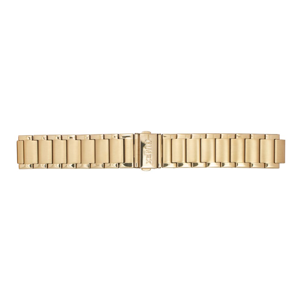 Timex TW0TG7606 Men’s Blue Dial Rose‑Gold Stainless Steel Multifunction Watch