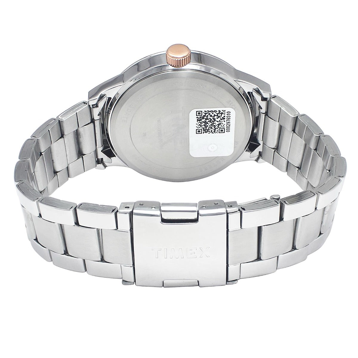 Timex TWEG19901 Men’s Blue Dial Silver-Tone Stainless Steel Multifunction Watch