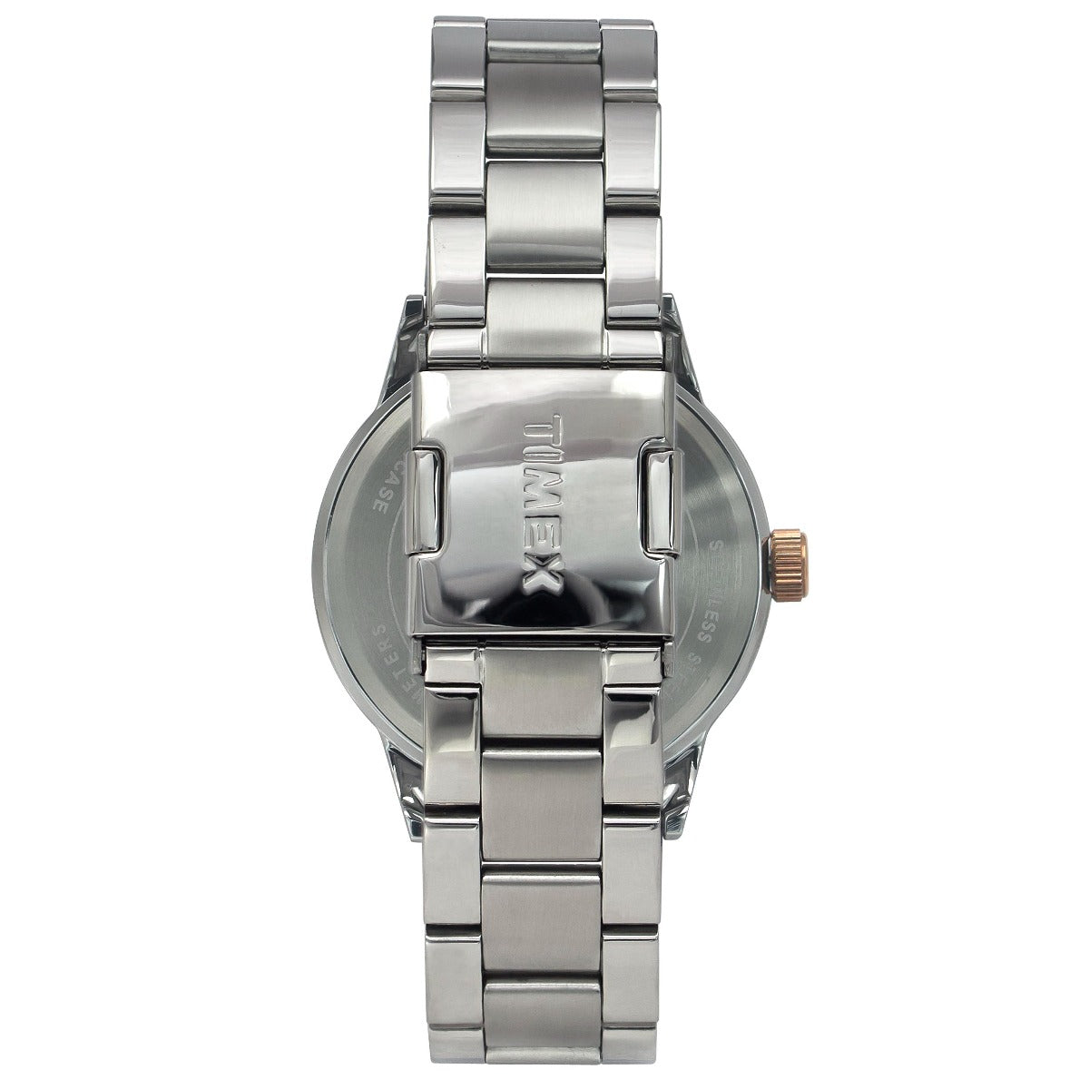 Timex TWEG19901 Men’s Blue Dial Silver-Tone Stainless Steel Multifunction Watch