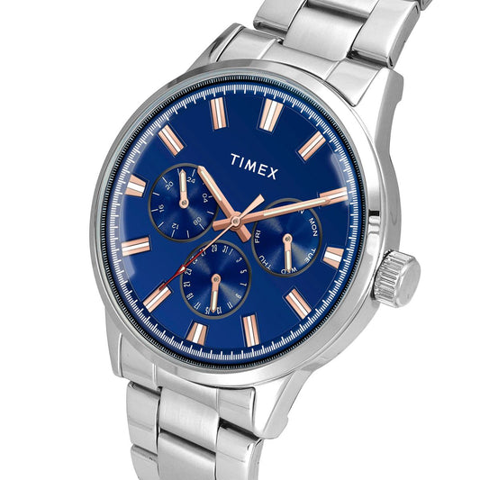Timex TWEG19909 Men’s Blue Dial Quartz Analog Watch
