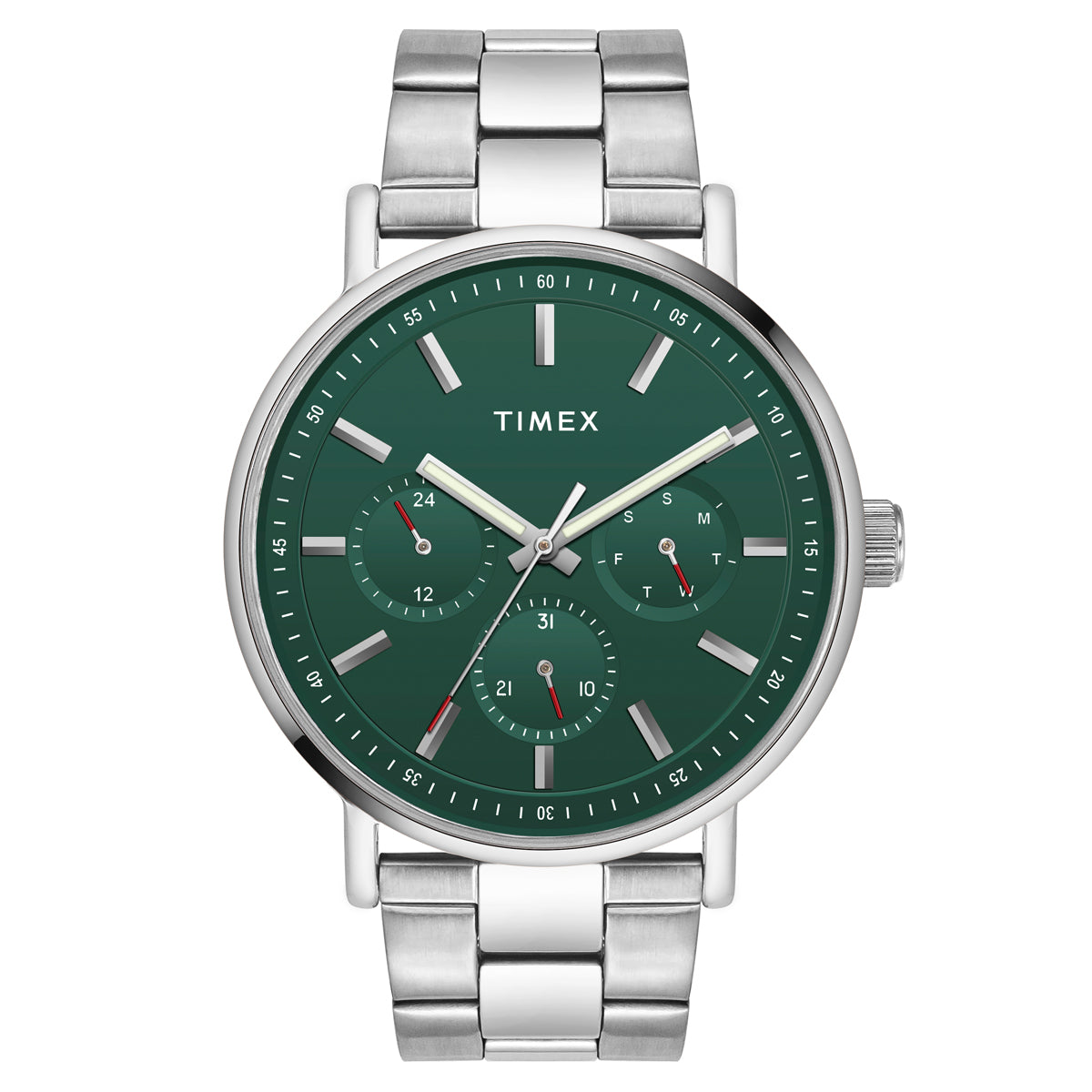 Timex TWEG20017 Men’s Green Dial Quartz Analog Watch