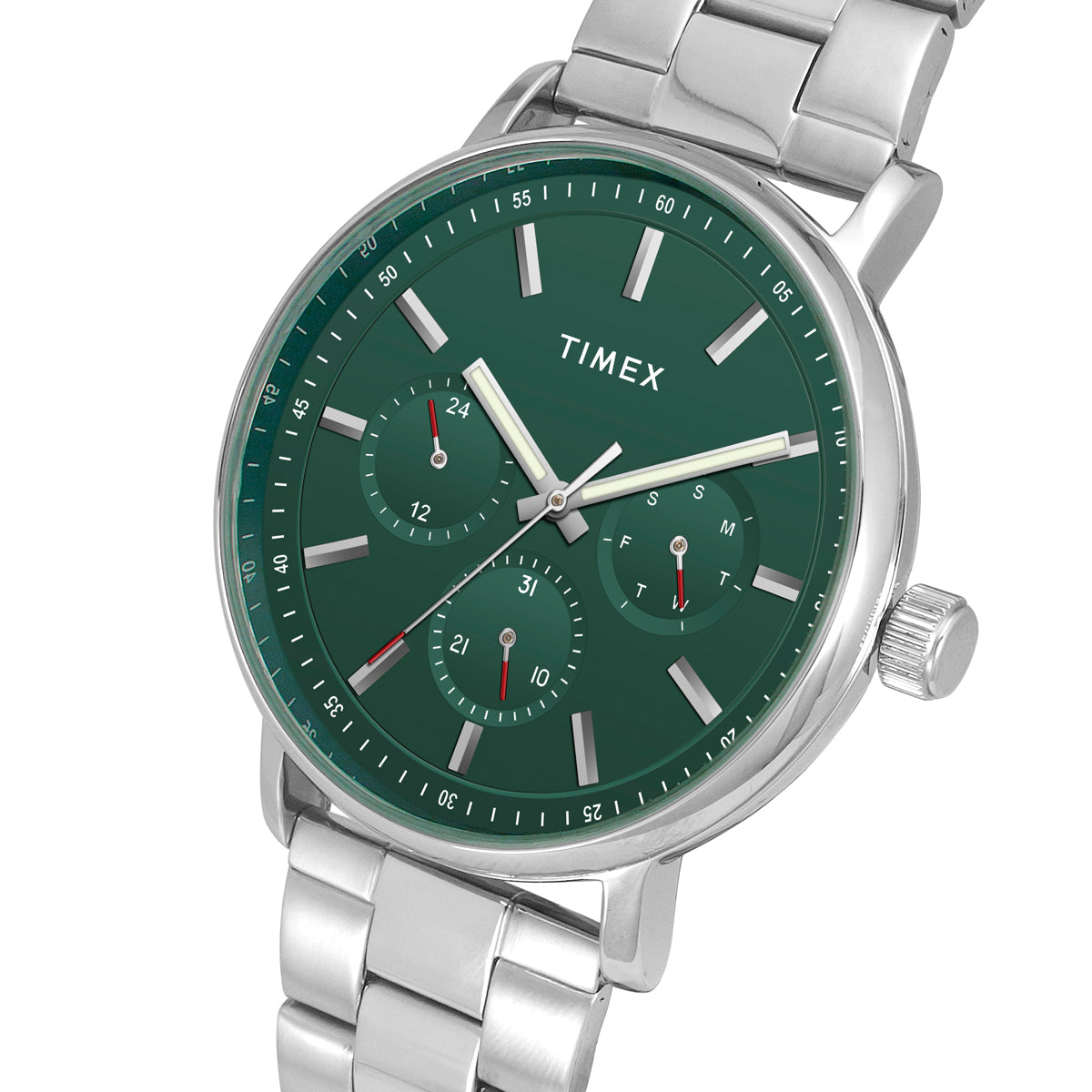 Timex TWEG20017 Men’s Green Dial Quartz Analog Watch