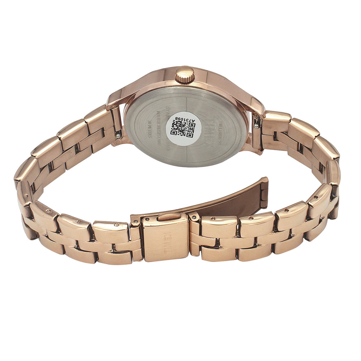Timex TWEL14814 Women’s Rose Gold Dial Quartz Analog Watch