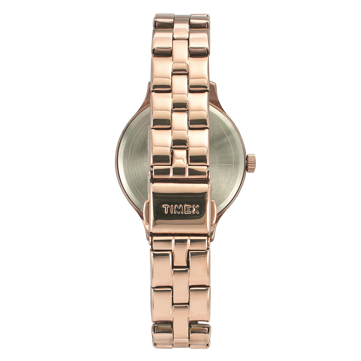 Timex TWEL14814 Women’s Rose Gold Dial Quartz Analog Watch