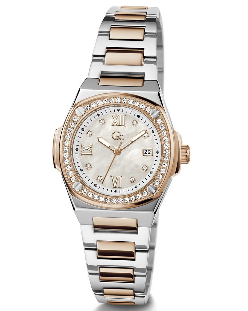 GC Z12003L1MF Mini Women's Swiss Made Mother of Pearl Analog Watch